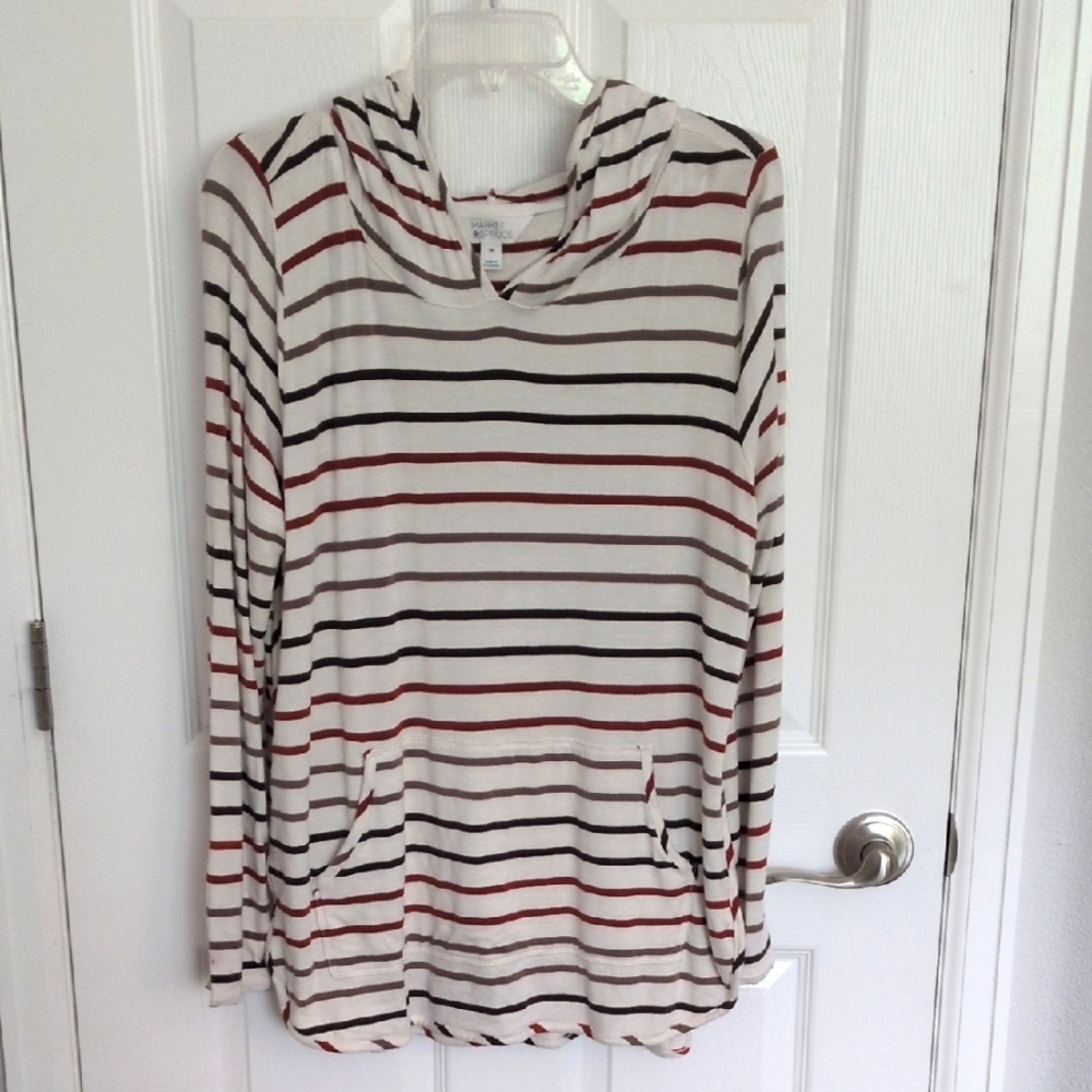 Market & Spruce Milania French Terry Hoodie XXL